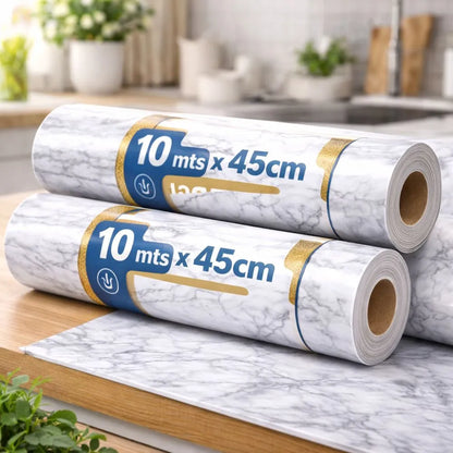 Papel Adhesivo Mármol Blanco: Dale Estilo Nuevo a Tu Hogar Hoy