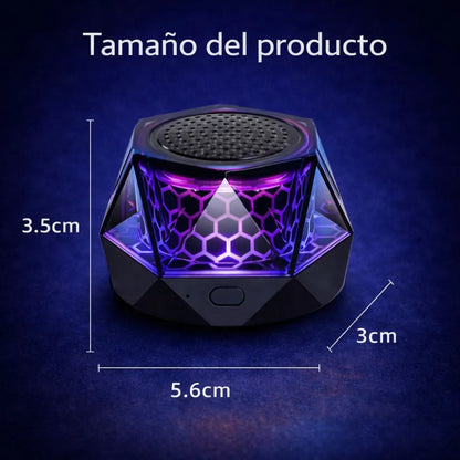 Mini Parlante Magnético: Sonido Potente En Cualquier Lugar Sin Cargar Peso