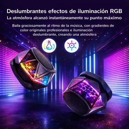 Mini Parlante Magnético: Sonido Potente En Cualquier Lugar Sin Cargar Peso