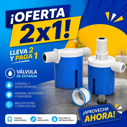 Válvula De Control De Agua Automático ¡Oferta 2X1!