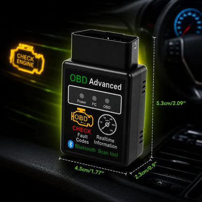 Escáner Bluetooth Para Carro | Detecta Fallas Y Muestra El Problema En Tu Celular |